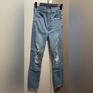 Abercrombie & Fitch Ultra High Rise Super Skinny Ankle Size 24/00 Regular
